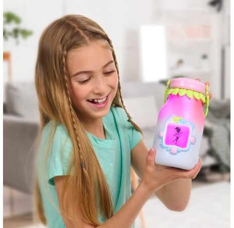 Got2Glow Fairy Finder - Růžová sklenice na chytání víl
