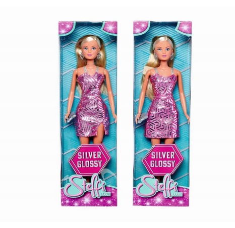 Panenka Steffi Silver Glossy, 2 druhy