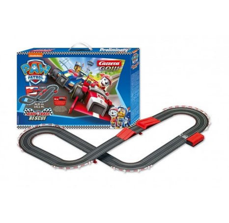 Carrera GO!!! 63514 Paw Patrol 4,3m + 2 Formeln im Karton 54x36x7cm