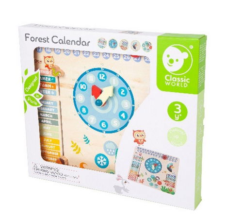 Classic World Dřevěný kalendář