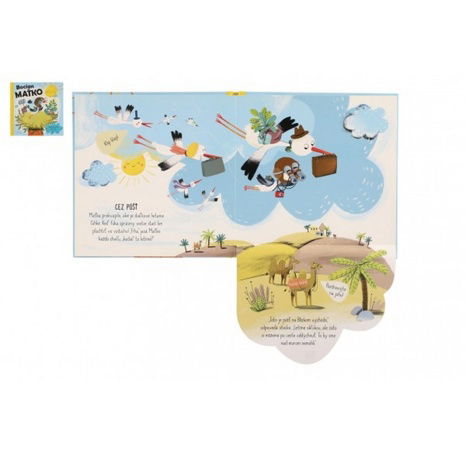 Kniha Bocian Maťko SK verzia