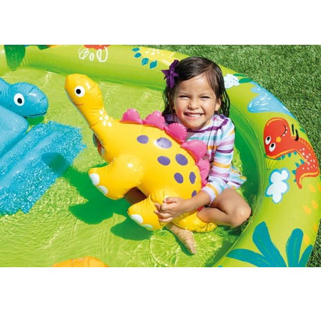 Intex 57166  Nafukovací hrací centrum s dinosaury 191x152x58 cm