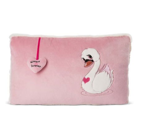 NICI Kissen Liebe Weißer Schwan