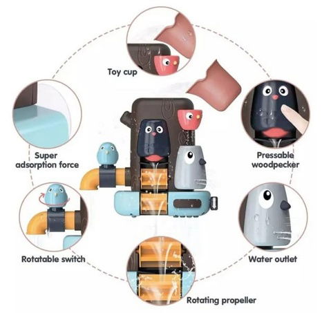 Bavytoy Hračka do vody Sovičky