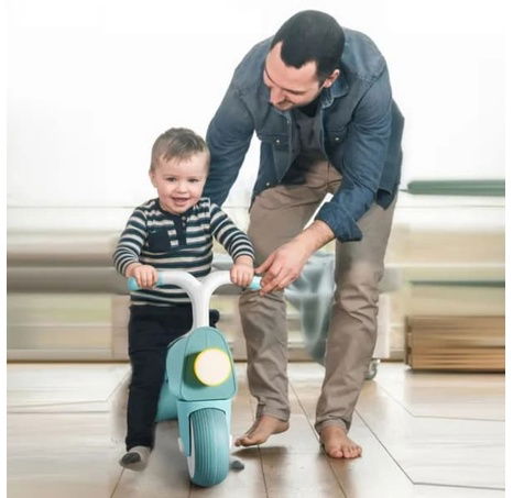 Bavytoy Odrážedlo pro nejmenší v pastelových barvách modré