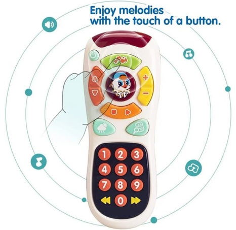 Bavytoy Dětský ovladač bílý