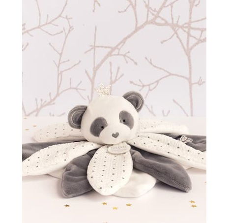 Doudou Dárková sada - plyšový usínáček panda 26 cm