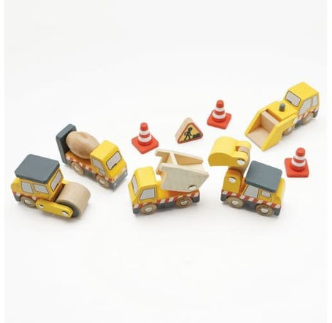 Le Toy Van Set stavebních strojů