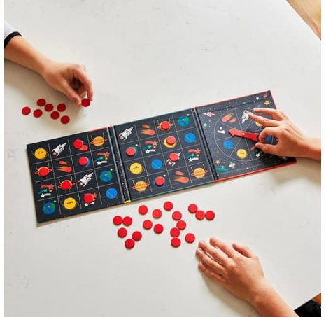 Mudpuppy Magnetická desková hra Vesmírné bingo