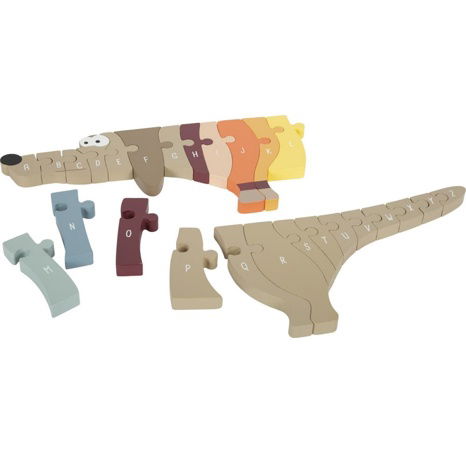 small foot Puzzle písmena Jezevčík