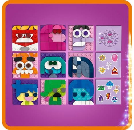 LEGO Disney 43248 -  Kostky nálad podle filmu V hlavě 2