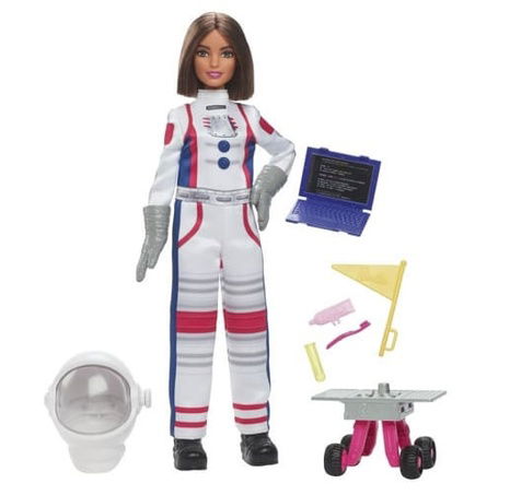 Barbiepuppe im Auto - ASTRONAUT