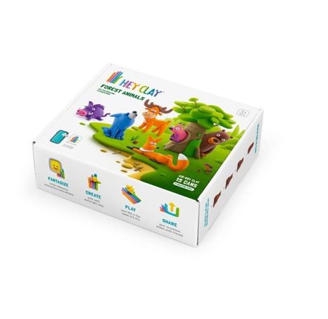 HEY CLAY Lesní zvířata