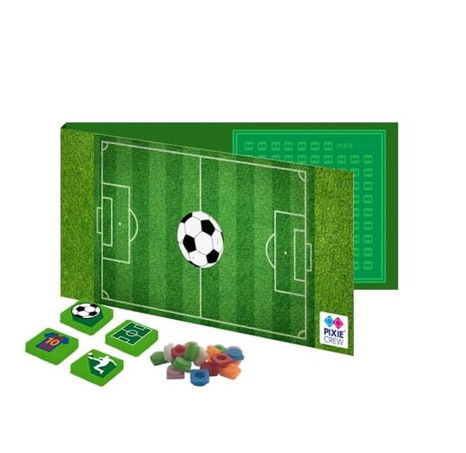 PIXIE CREW pohlednice a přání s dárkem uvnitř - Fotbal