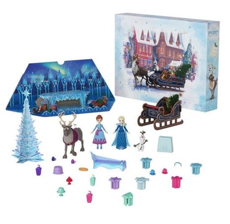 Adventní kalendář Frozen s malými panenkami