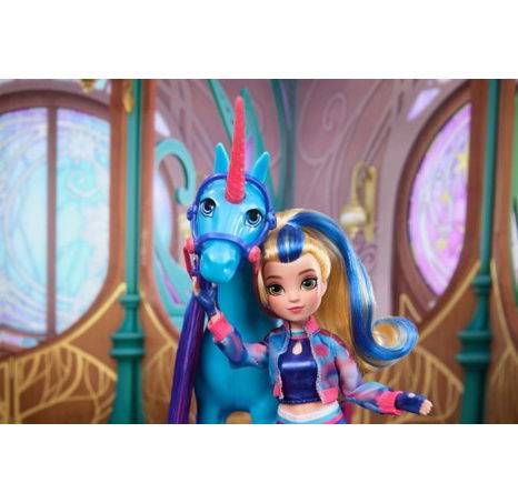 Česací jednorožec Unicorn Academy 24 cm RIVER