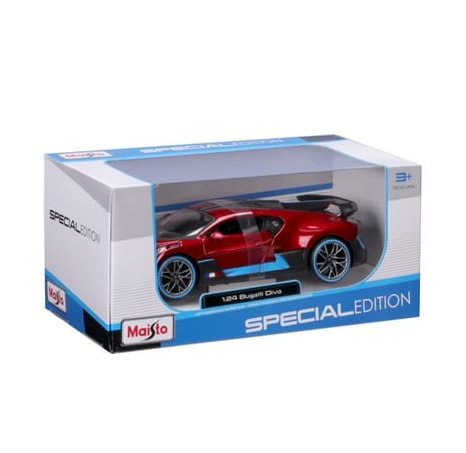 Maisto - Bugatti Divo, červená, 1:24