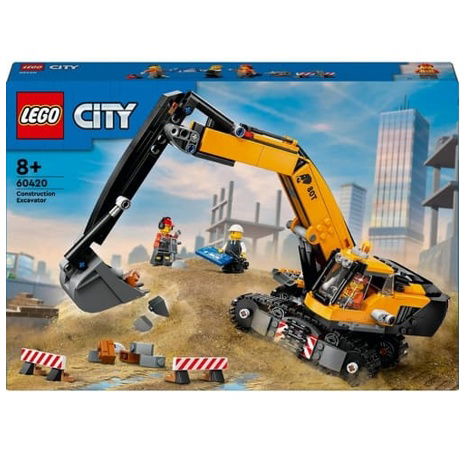 Lego 60420  Žlutý bagr