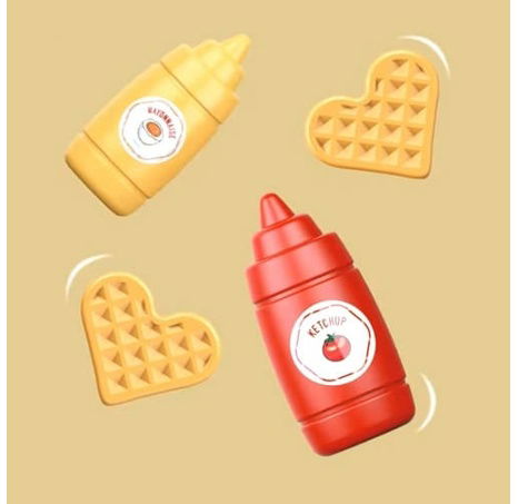 Dětský vaflovač s příslušenstvím