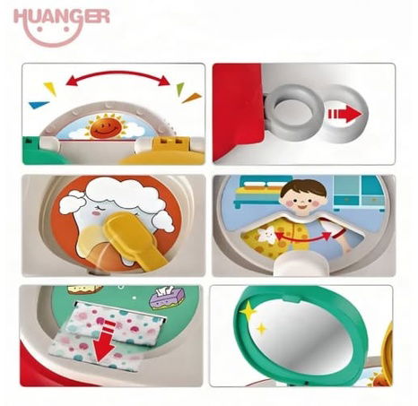 Mini busy board Ranní hygiena