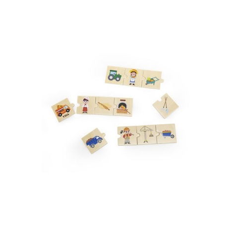 Dřevěné pexetrio s motivem povolání