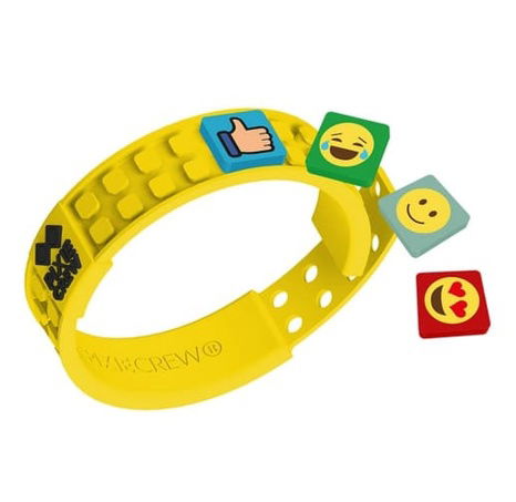 PIXIE CREW Kreativní náramek EMOJI žlutý
