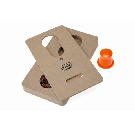 Karlie Interaktivní dřevěná hračka THALES 22x12cm