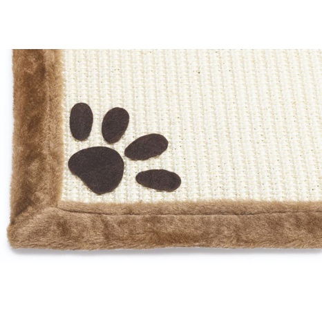 Beeztees Škrabadlo pro kočky rohožka 48x31cm