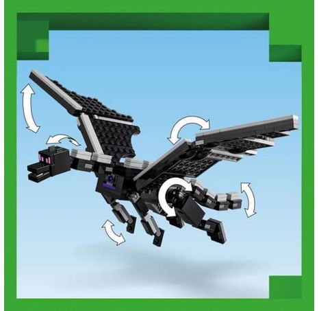 Lego Minecraft  21264 Drak z Enderu a loď z Endu