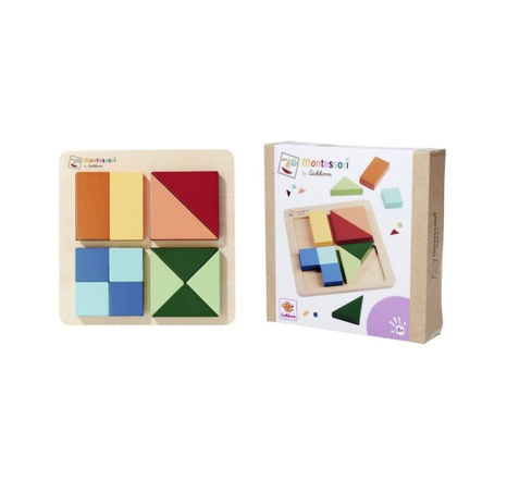 Montessori Čtverce skládačka puzzle