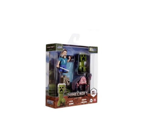 Minecraft Movie figurky 2,5" sada 4ks