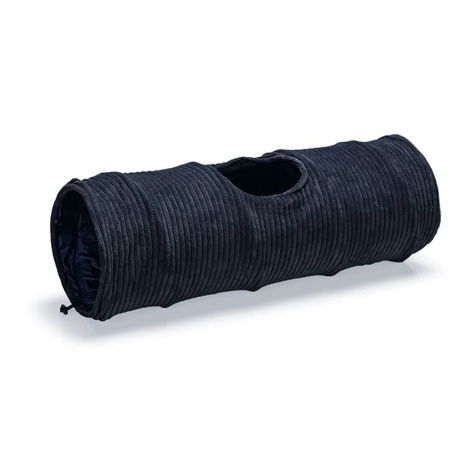 Designed by Lotte Tunel pro kočky antracitový 75x25x25cm