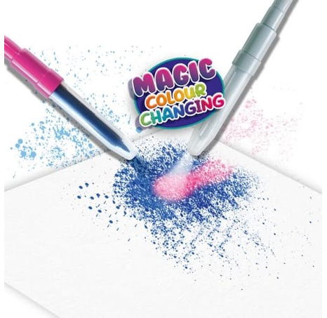 Foukací fixy - měnící se barvy