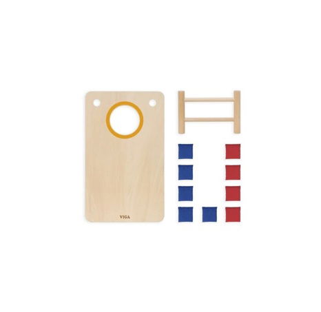 Dřevěná velká hra piškvorky a sáčky