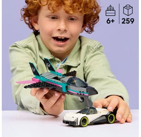 LEGO® CITY 60489 Tryskáč vs. Auto