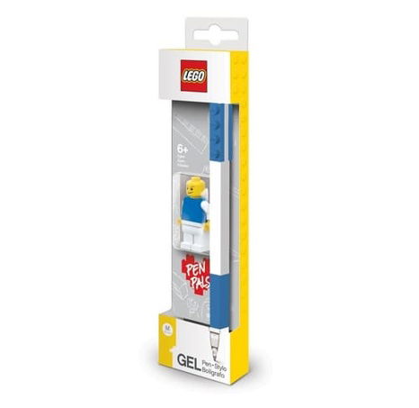 LEGO Gelové pero s minifigurkou, modré - 1 ks