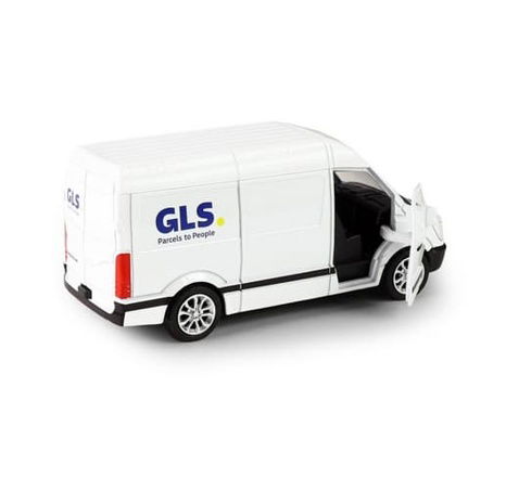 Kovové auto GLS s otevíracími dveřmi 12 cm