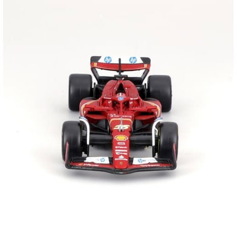 Bburago - RACE Formule F1 v dekorativním boxu, Ferrari SF-24 (2024), #16 Charles Leclerc, 1:43