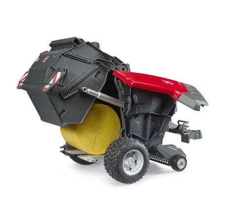 Bruder 2039 Lis na kulaté balíky Massey Ferguson RB 4180V