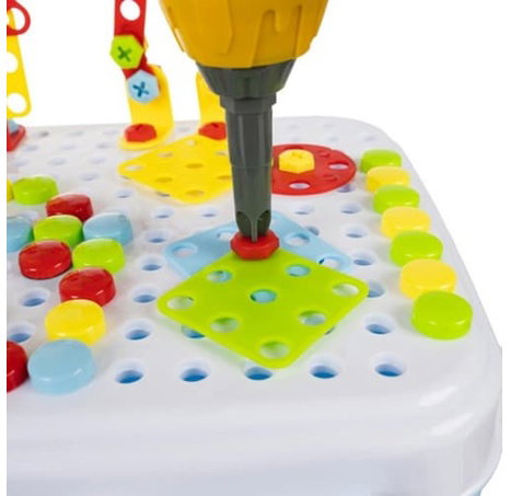 Kreativní mozaika se šroubovákem