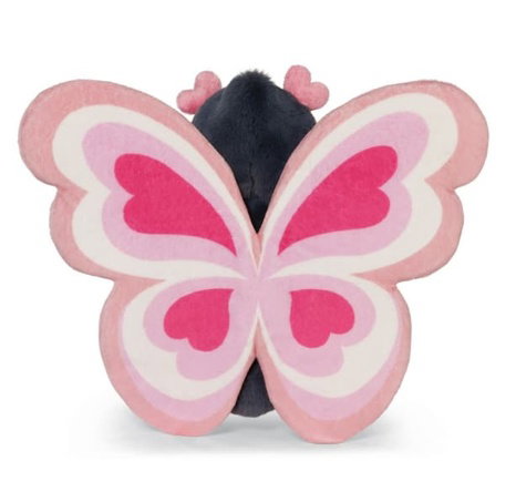 NICI Plyšový motýlek Love v dárkové krabičce, 21cm
