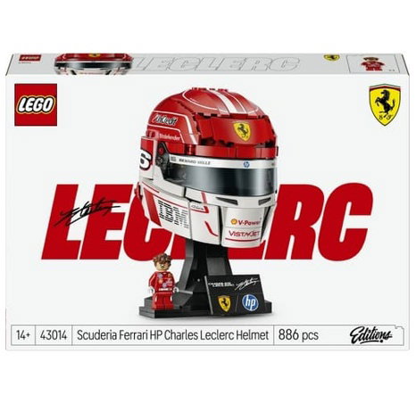 Lego 43014  Helma Charles Leclerc ze Scuderia Ferrari HP