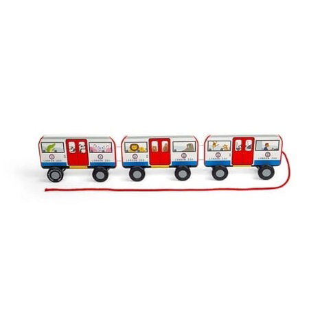 Bigjigs Toys Tahací hračka Londýnské metro