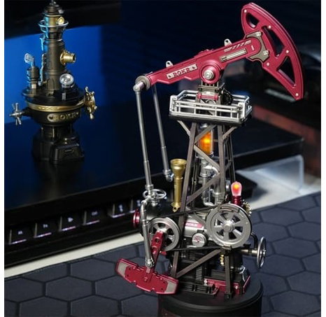 RoboTime 3D mechanická skládačka Ropné čerpadlo