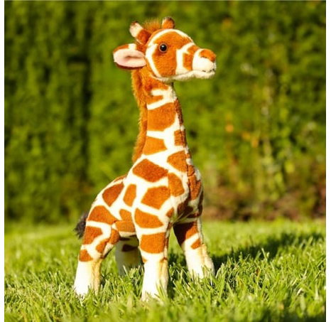Rappa Plyšová žirafa 23 cm ECO-FRIENDLY