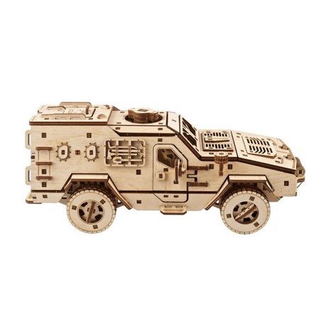 Ugears 3D dřevěné mechanické puzzle Dozor-B Combat Vehicle