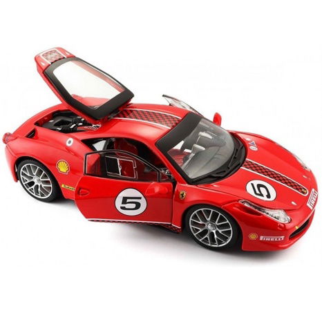 FFERRARI 458 CHALLENGE 1:24 červené