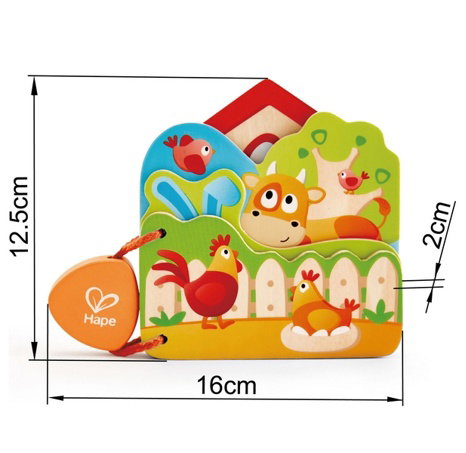 HAPE Babybuch Bauernhof