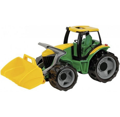 Lena 2057 Traktor se lžící, zeleno žlutý 70 cm