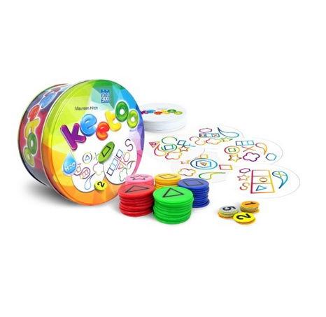 Keetoo společenská hra v plechové krabičce